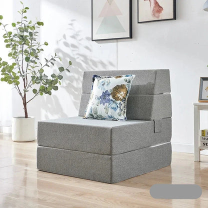 Fotel materac składany rozkładany pufa łóżko młodzieżowe